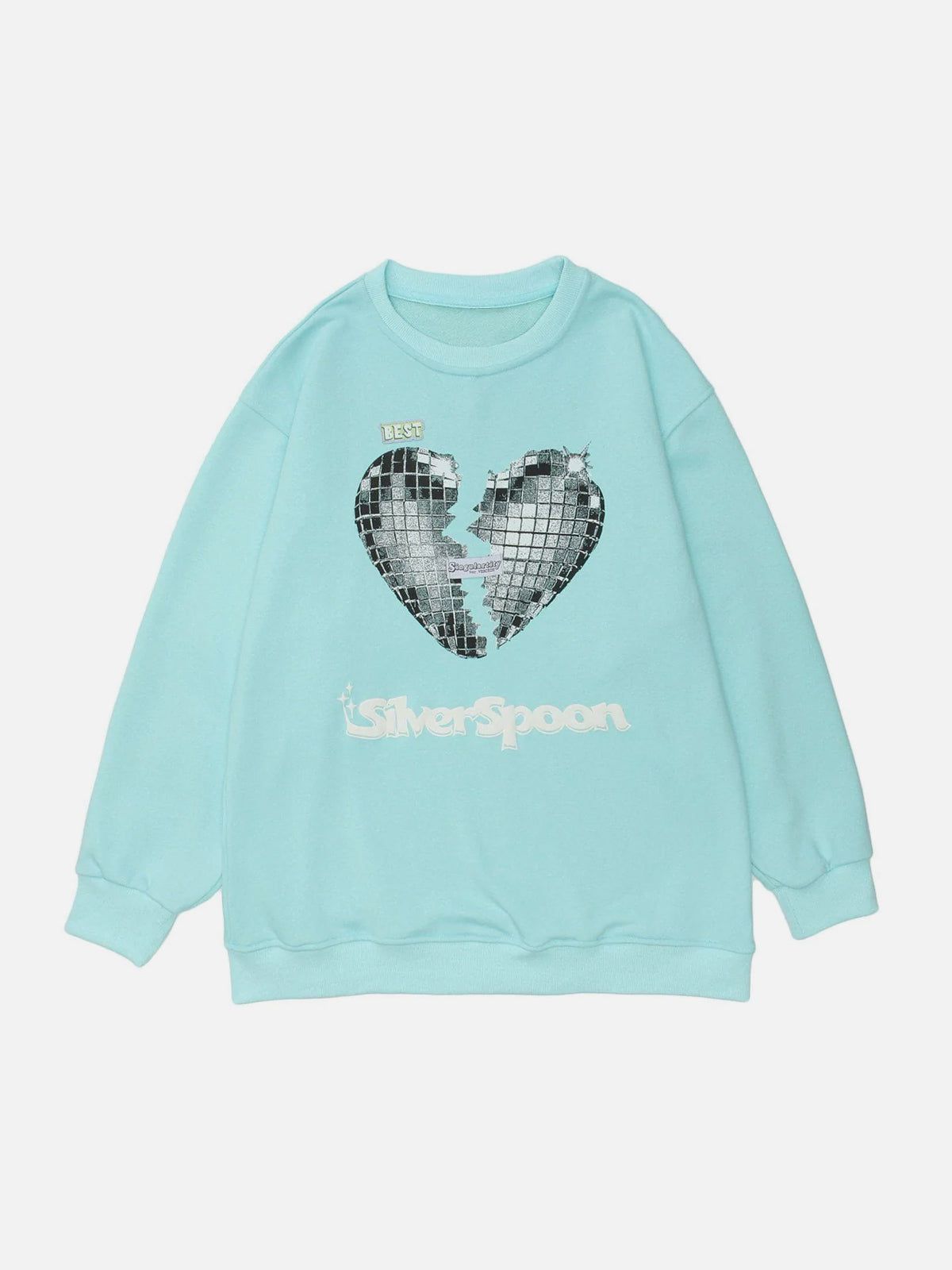 LUXENFY™ - 3D Broken Heart Graphic Sweatshirt luxenfy.com
