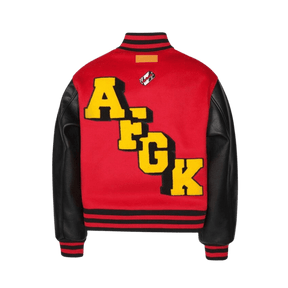 LUXENFY™ - AFGK Red Varsity Jacket luxenfy.com