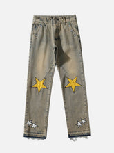 LUXENFY™ - American High Street Vintage Distressed Jeans luxenfy.com