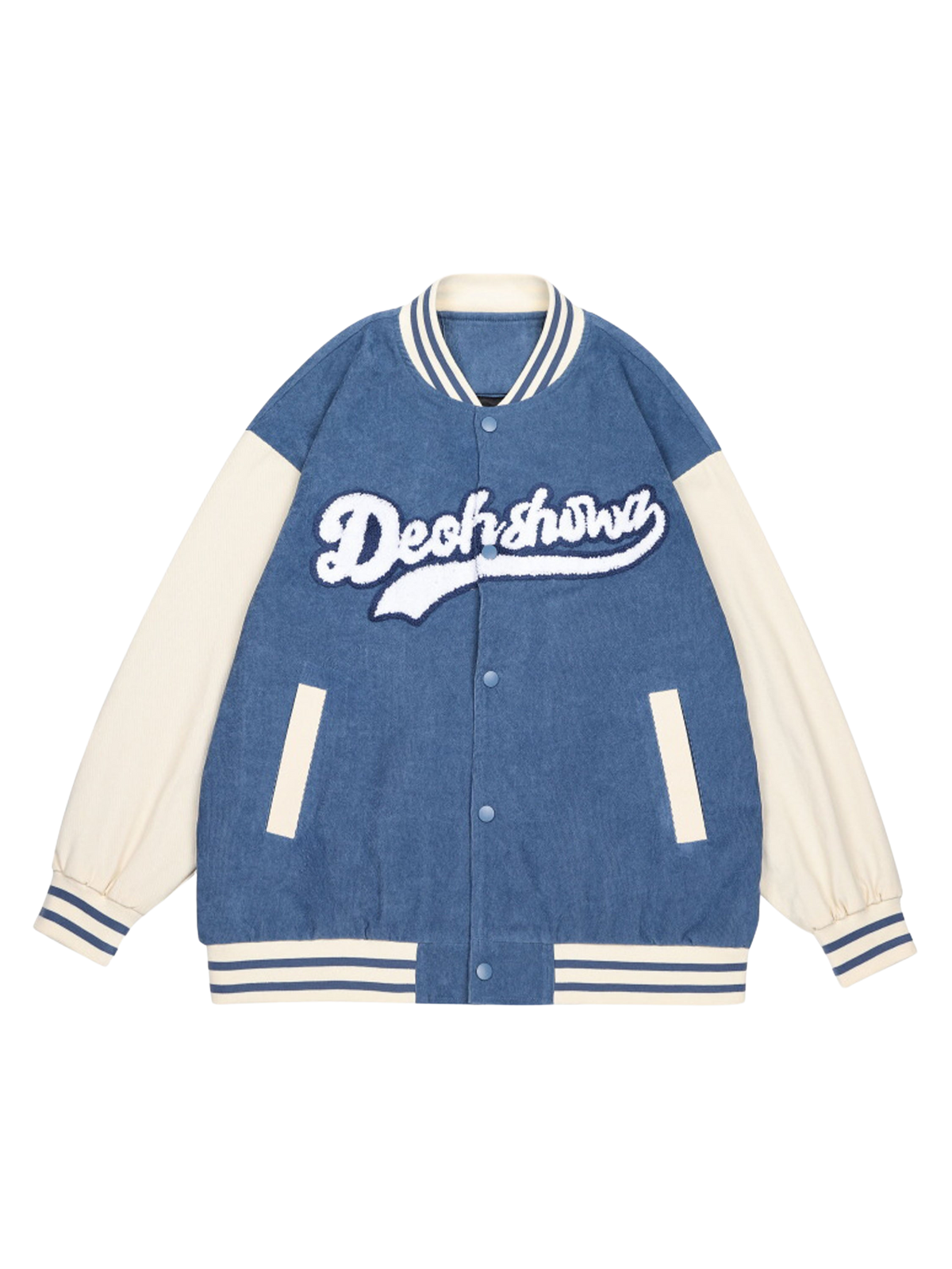 LUXENFY™ -  American Vintage Letter Embroidered Baseball Jacket LUXENFY
