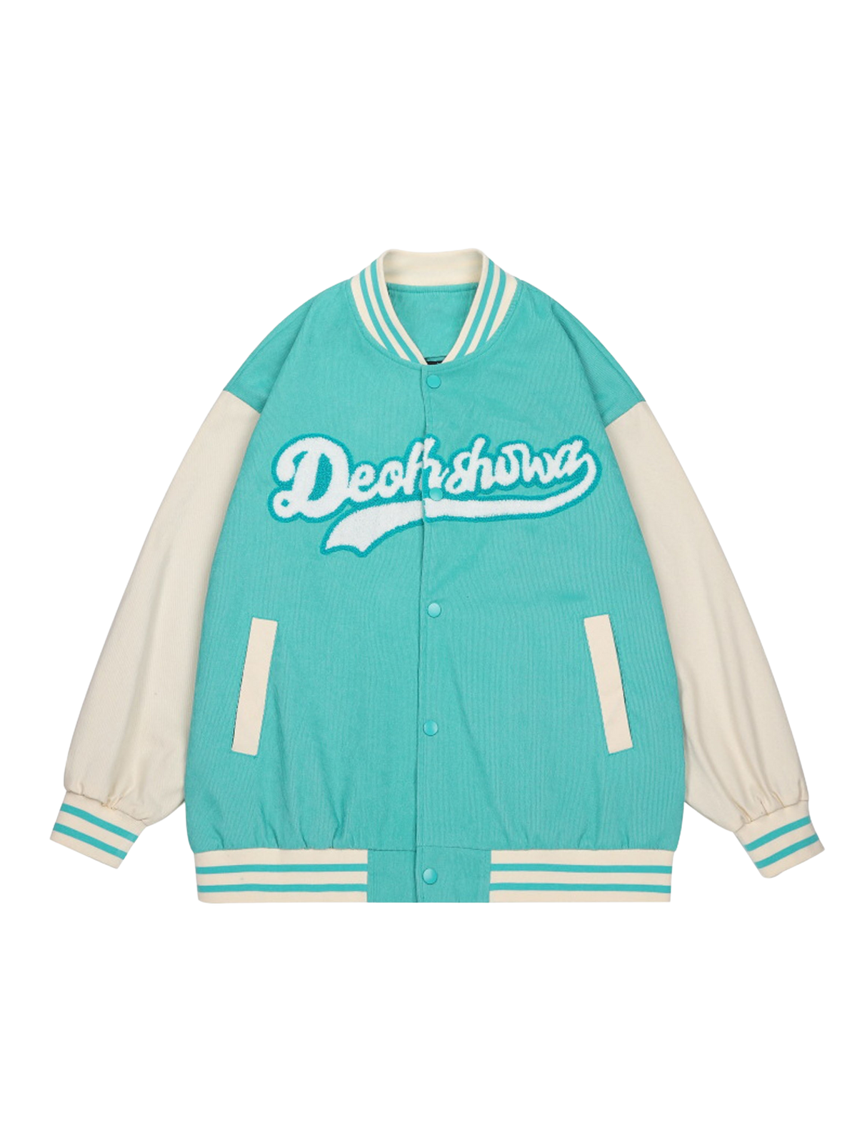 LUXENFY™ -  American Vintage Letter Embroidered Baseball Jacket LUXENFY