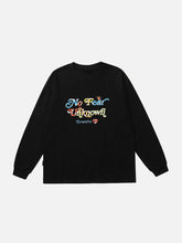 LUXENFY™ - Angels Rainbow Letter Graphic Sweatshirt luxenfy.com