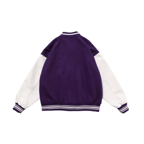 LUXENFY™ - BB Purple Varsity Jacket luxenfy.com