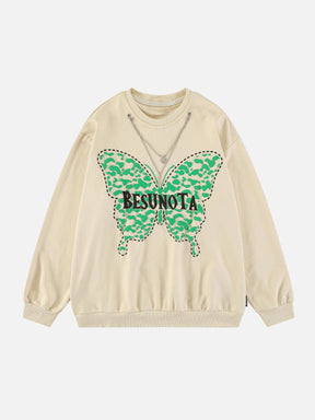 LUXENFY™ - "BESUNOTA" Butterfly Sweatshirt luxenfy.com