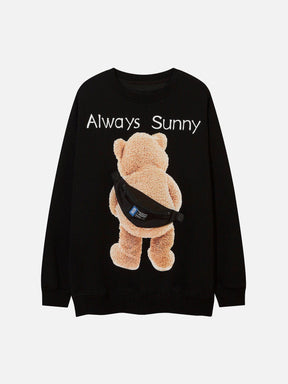 LUXENFY™ - Backpack Bear Sweatshirt luxenfy.com