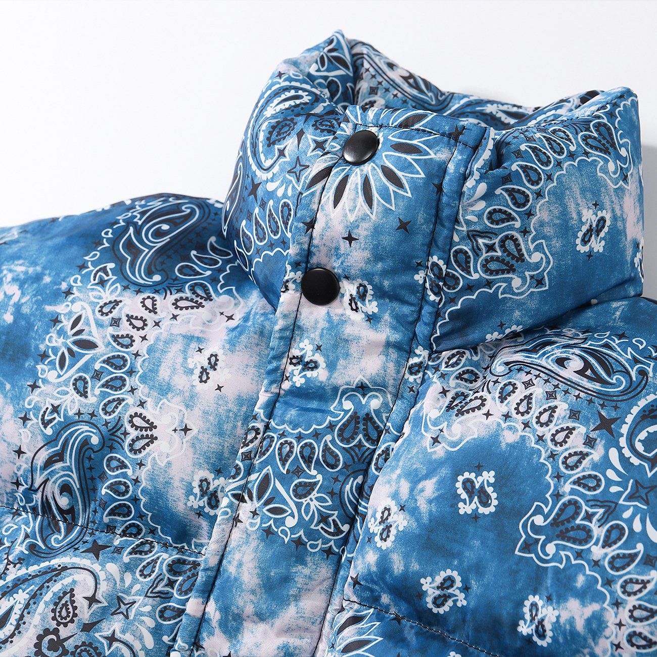 LUXENFY™ - Bandana Print Tie Dye Winter Coat luxenfy.com