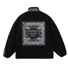 LUXENFY™ - Black BANDANNA Jacket luxenfy.com