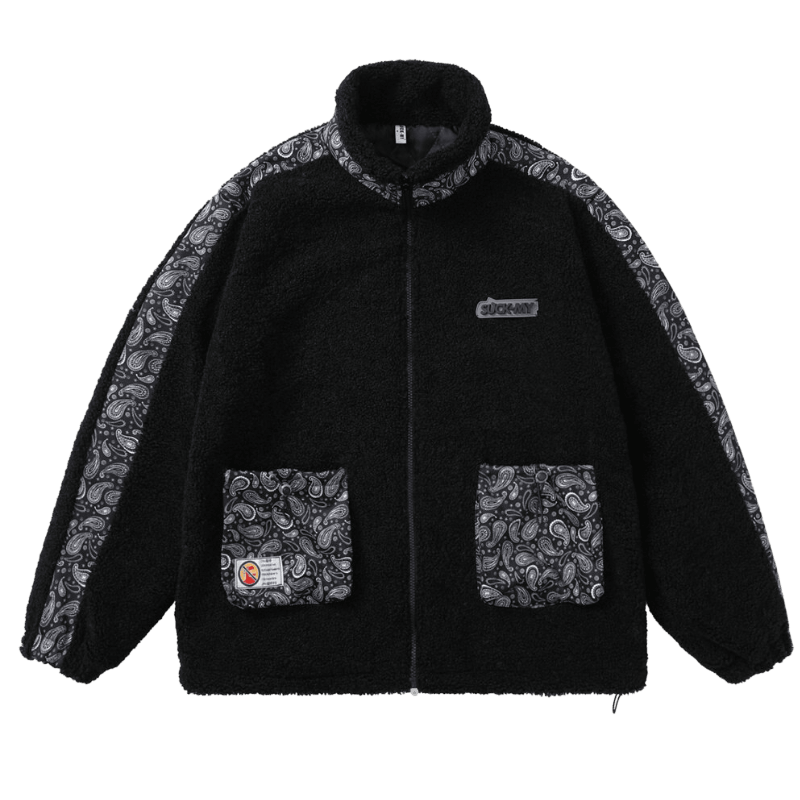 LUXENFY™ - Black BANDANNA Jacket luxenfy.com