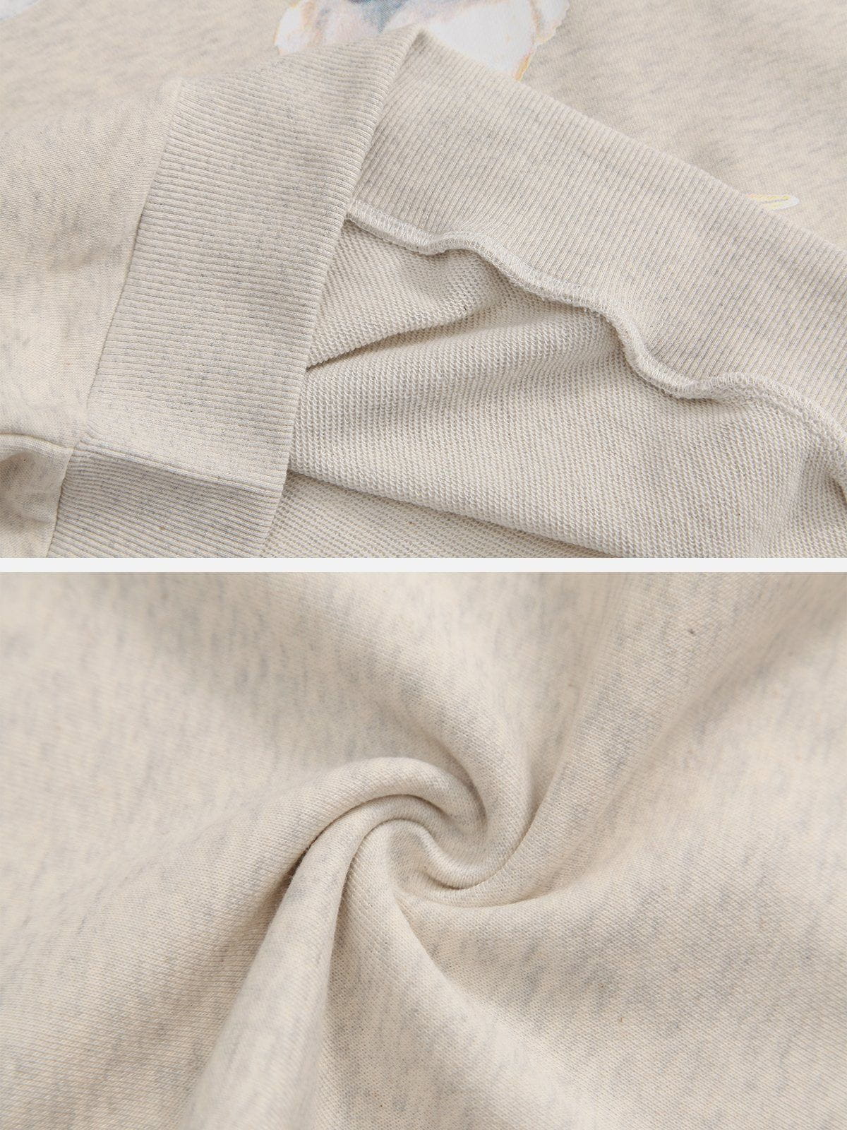 LUXENFY™ - Bunny Dove Print Sweatshirt luxenfy.com
