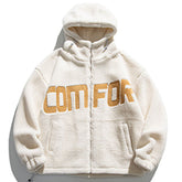LUXENFY™ - COMFOR Print Sherpa Winter Coat luxenfy.com