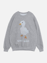 LUXENFY™ - Cartoon Duck Print Sweatshirt luxenfy.com