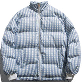 LUXENFY™ - Checkered Pattern Winter Coat luxenfy.com