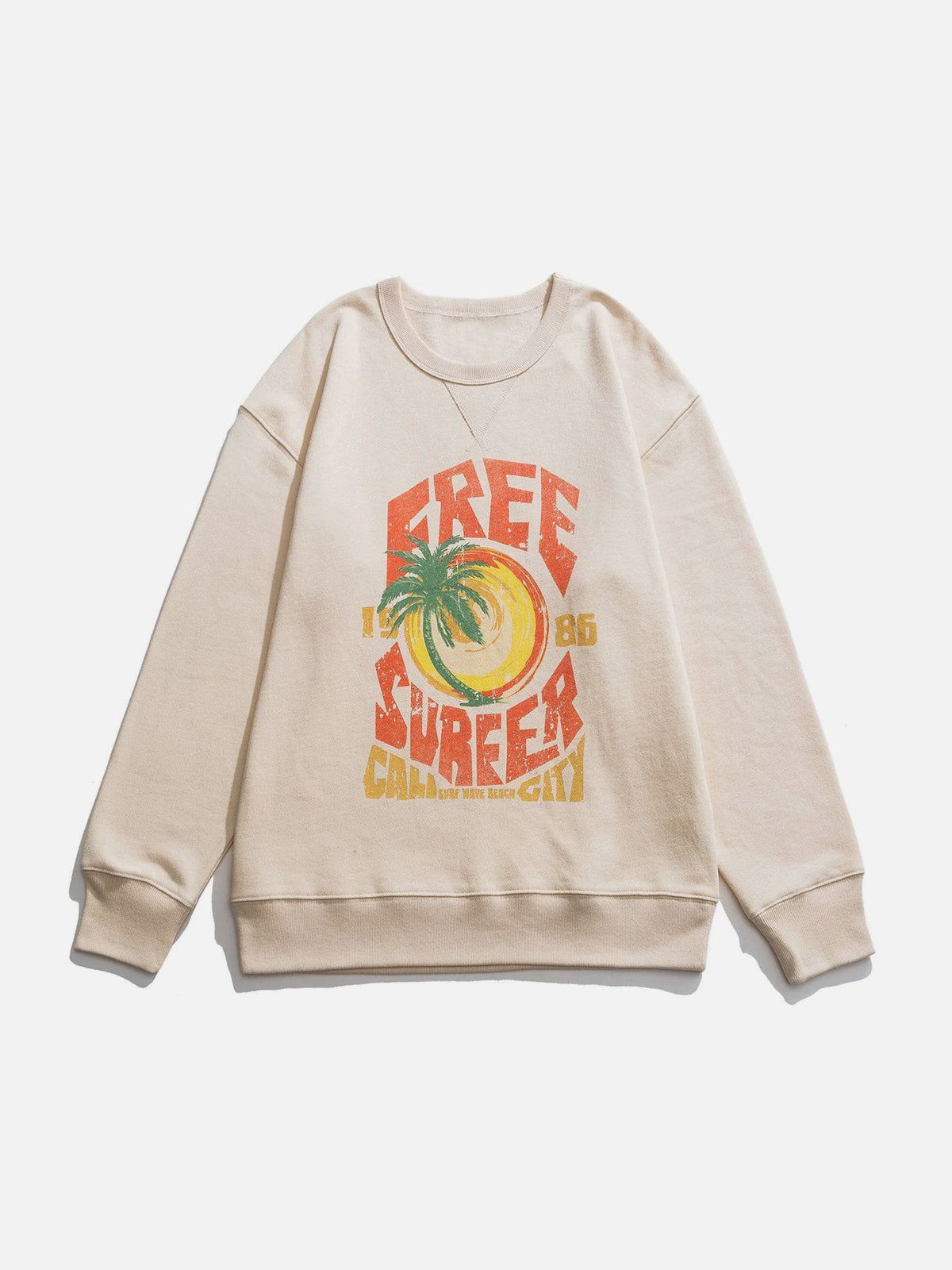 LUXENFY™ - Coconut Tiger Print Sweatshirt luxenfy.com