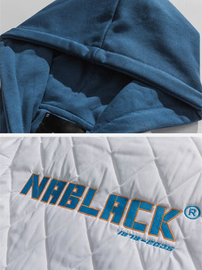 LUXENFY™ - Colorblock Fake Two Winter Coat luxenfy.com