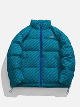 LUXENFY™ - Contrast Color Love Winter Coat luxenfy.com