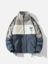 LUXENFY™ - Contrast Sherpa Winter Coat luxenfy.com