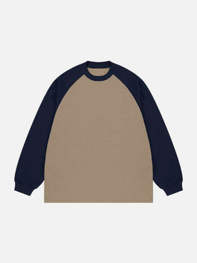 LUXENFY™ - Contrast Splicing Sweatshirt luxenfy.com