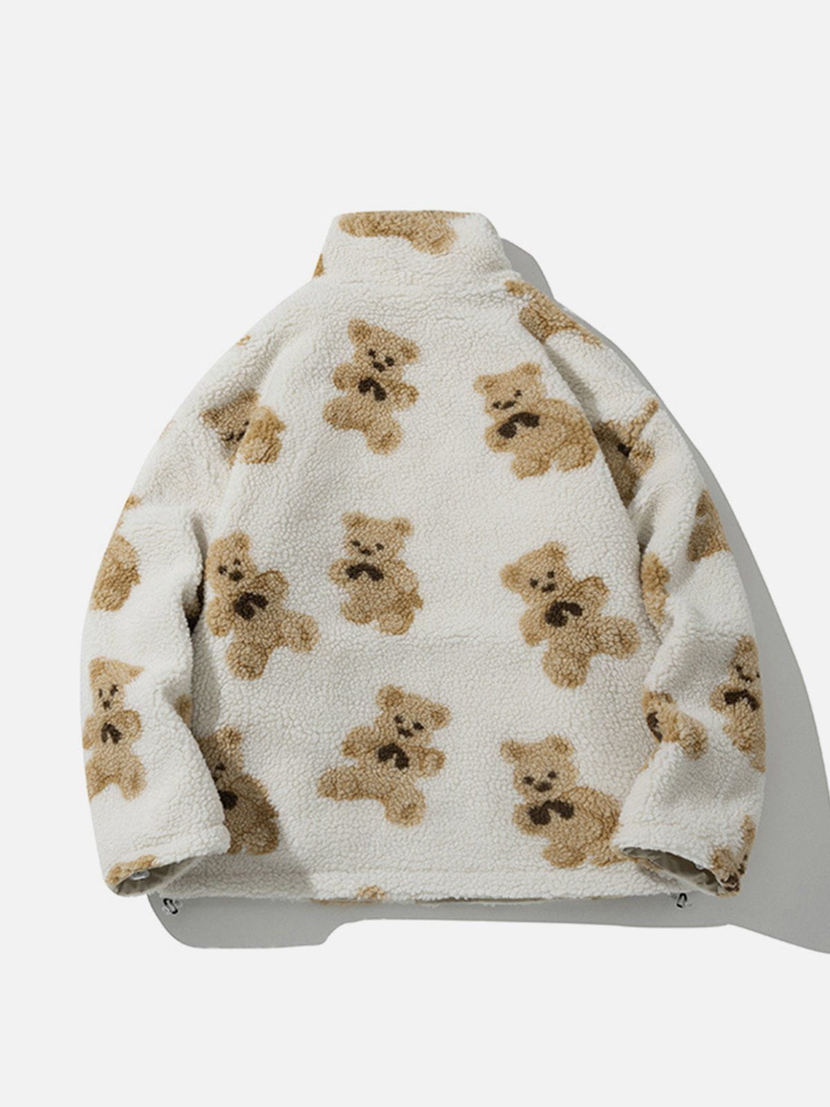 LUXENFY™ - Cute Bear Reversible Sherpa Coat luxenfy.com