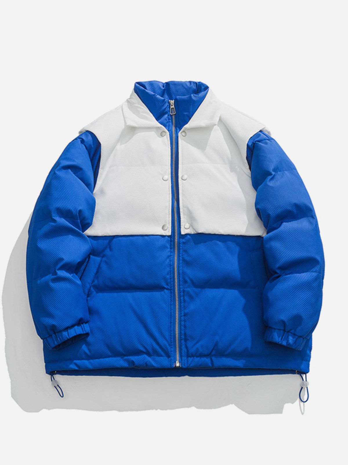 LUXENFY™ - Detachable Patchwork Vest Winter Coat luxenfy.com