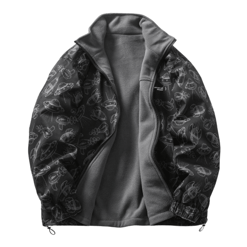 LUXENFY™ - Double-Sided Black Jacket luxenfy.com
