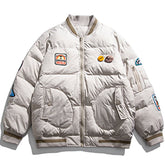 LUXENFY™ - Embroidered Badge Winter Coat luxenfy.com