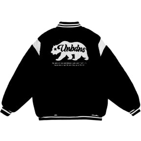LUXENFY™ - Embroidered Letters Sherpa Winter Coat luxenfy.com