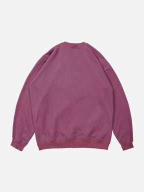 LUXENFY™ - Embroidery Heart Sweatshirt luxenfy.com