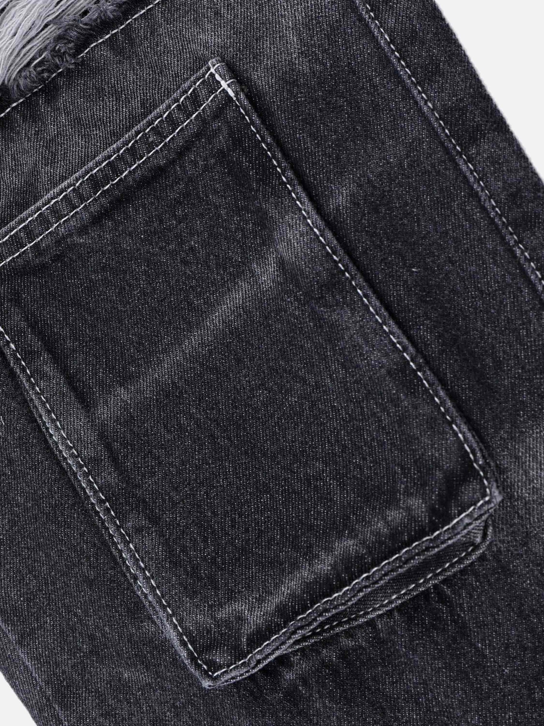 LUXENFY™ - European And American Hip-hop Washed And Torn Jeans luxenfy.com
