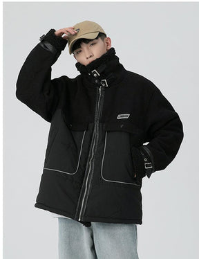 LUXENFY™ - Faux Wool Black Jacket luxenfy.com