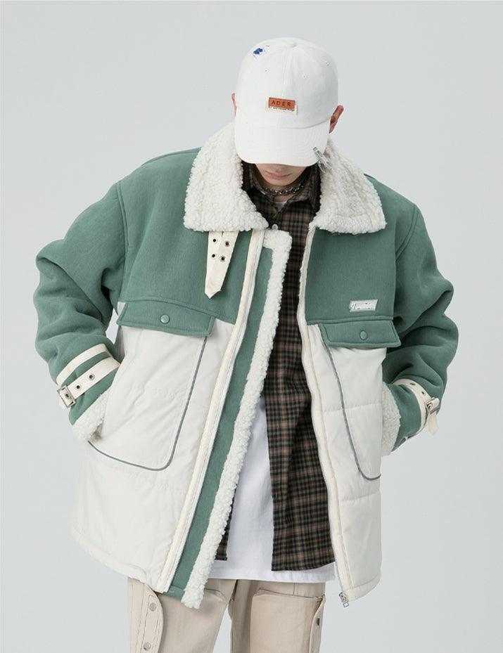 LUXENFY™ - Faux Wool Green Jacket luxenfy.com