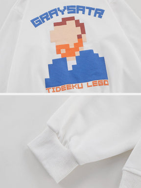LUXENFY™ - "GRRYSRTR” Print Sweatshirt luxenfy.com