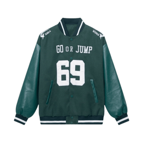 LUXENFY™ - Green SML Baseball Jacket luxenfy.com