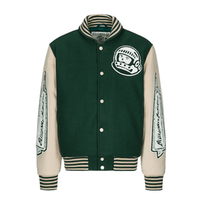 LUXENFY™ - HEART MIND Green Baseball Jacket luxenfy.com