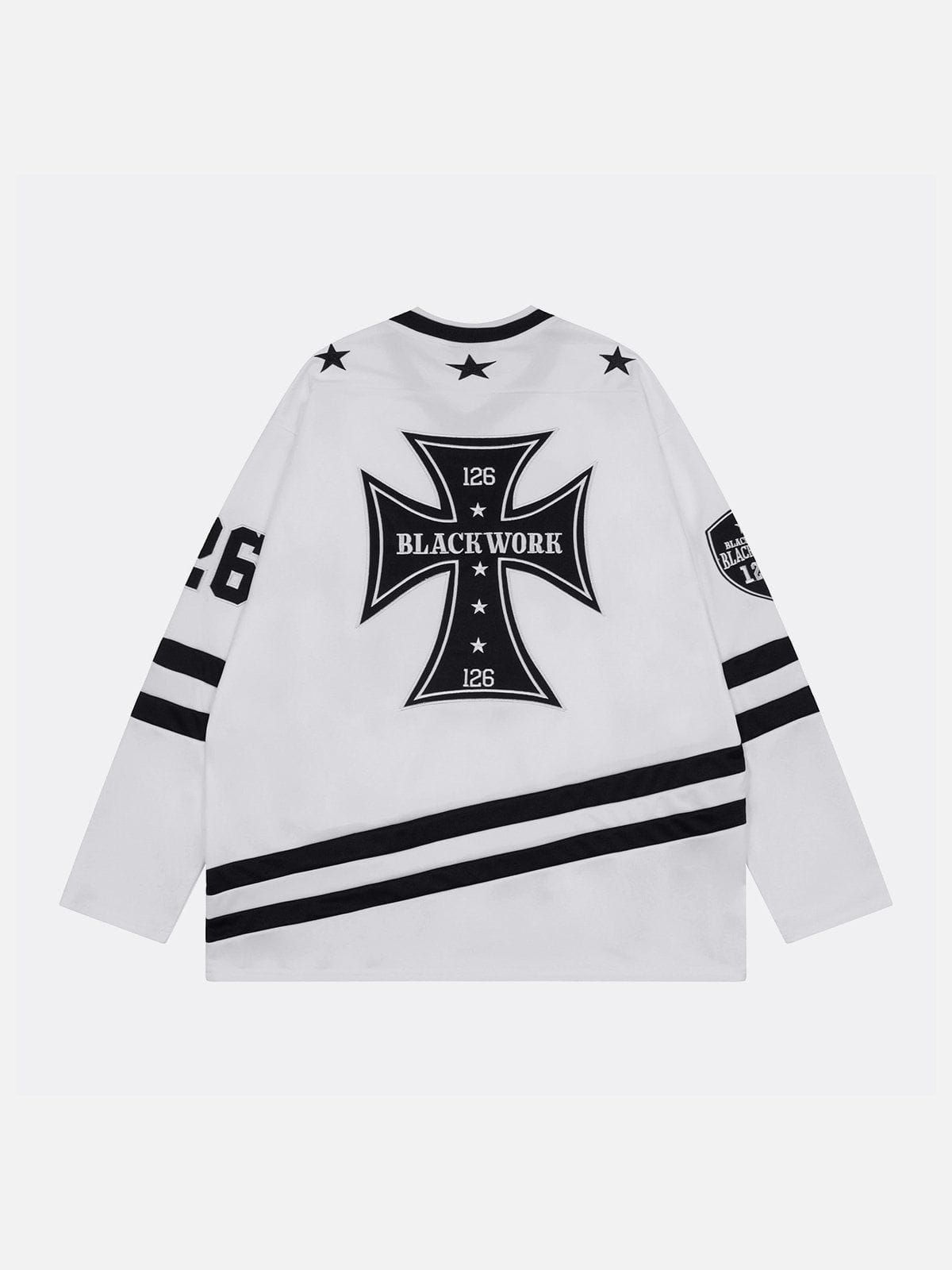 LUXENFY™ - Ice Hockey Jersey Sweatshirt luxenfy.com