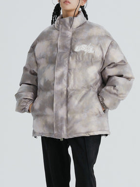 LUXENFY™ - Inkjet Distressed Winter Coat luxenfy.com