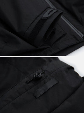 LUXENFY™ - Irregular Pocket Hooded Winter Coat luxenfy.com