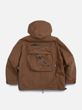 LUXENFY™ - Irregular Pocket Hooded Winter Coat luxenfy.com