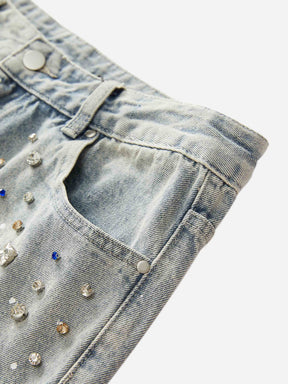 LUXENFY™ - Jeweled Style Jeans luxenfy.com
