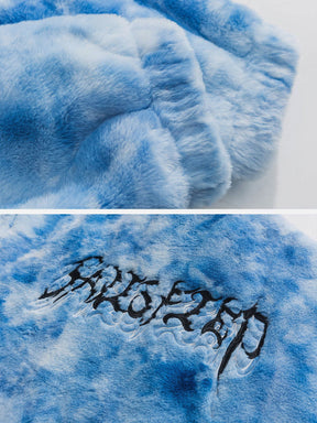 LUXENFY™ - Label Embroidery Sherpa Coat luxenfy.com