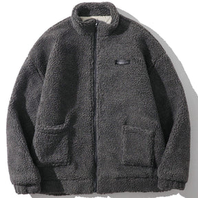 LUXENFY™ - Label Sherpa Winter Coat luxenfy.com