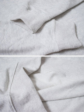 LUXENFY™ - Loose Raglan Neck Sweatshirt luxenfy.com