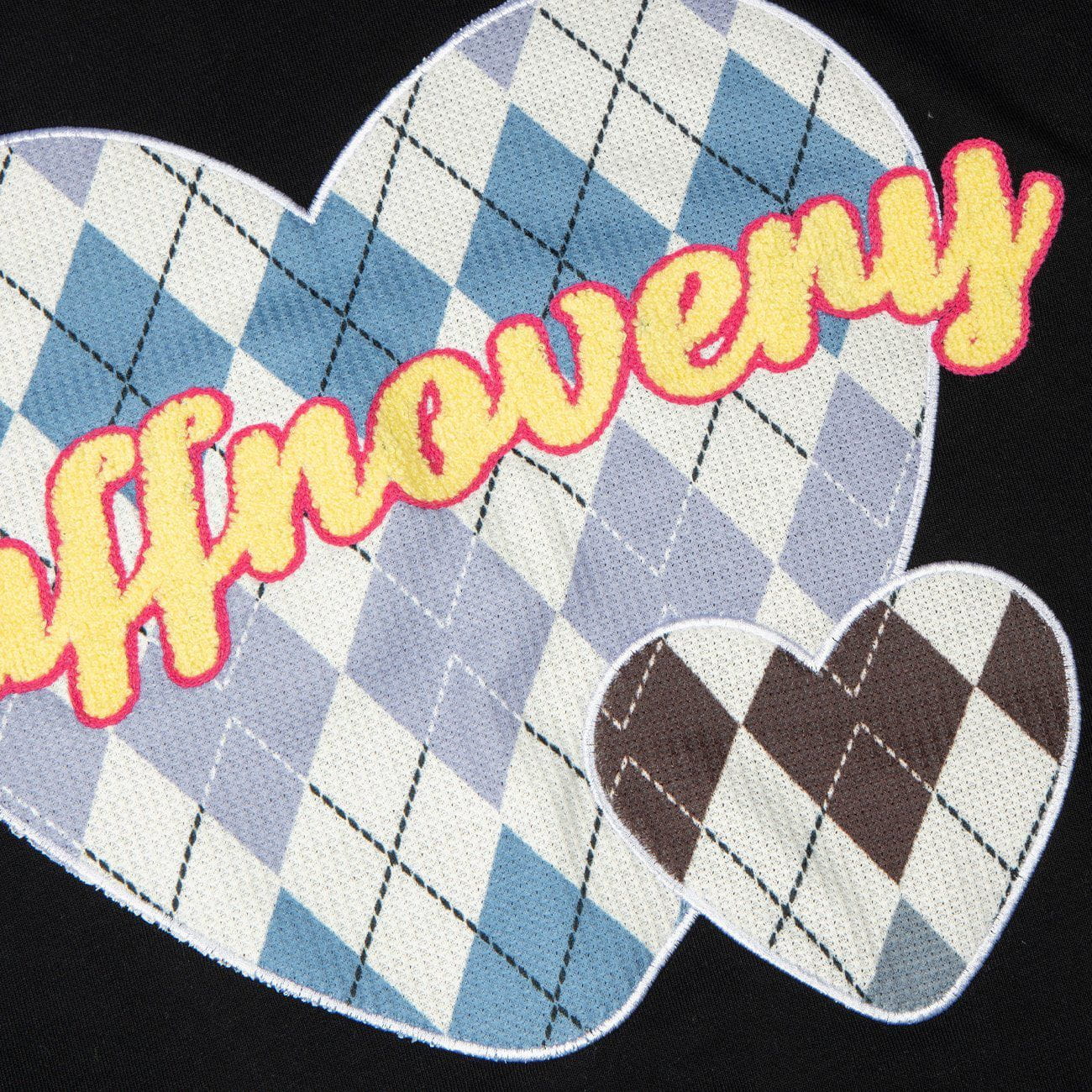 LUXENFY™ - Love Plaid Patch Sweatshirt luxenfy.com
