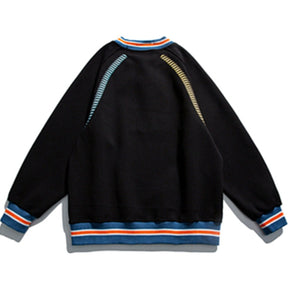 LUXENFY™ - Monogram Embroidery Sweatshirt luxenfy.com