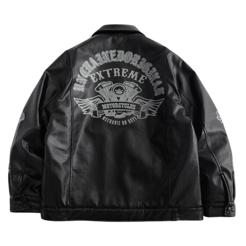 LUXENFY™ - Motorcycles Black Jacket luxenfy.com