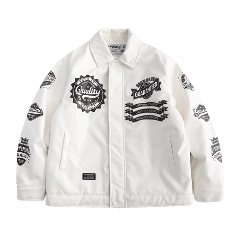LUXENFY™ - Motorcycles White Jacket luxenfy.com