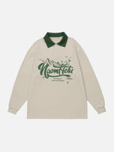 LUXENFY™ - Mountain Peak Print Sweatshirt luxenfy.com