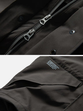 LUXENFY™ - Multi Pockets Hooded Winter Coat luxenfy.com