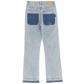 LUXENFY™ - Patchwork Forked Five-pointed Star Jeans -1259 luxenfy.com