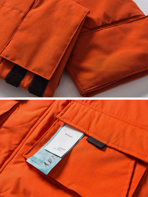 LUXENFY™ - Patchwork Labeling Winter Coat luxenfy.com