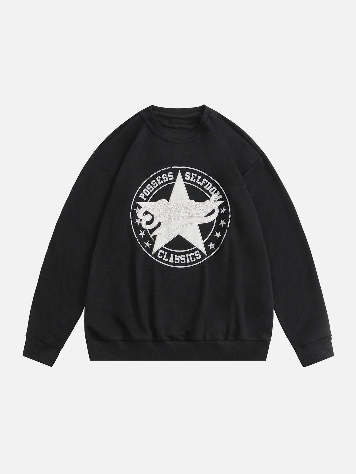 LUXENFY™ - Pentagram Print Sweatshirt luxenfy.com